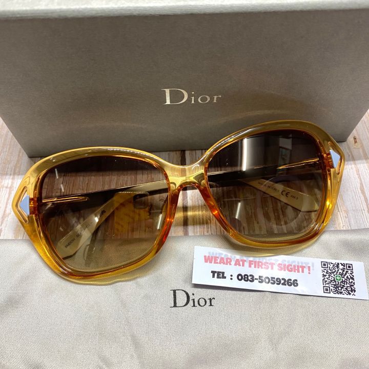 แว่น-dior-chromatic-f-แว่นตากันแดด-ของแท้100-รับประกัน1ปี-รุ่น-6mdoh-สีใส-น้ำตาลอ่อน-อมส้ม-ฟ้า-christian-dior-made-in-italy