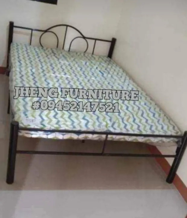 COD/ STEEL BED DOUBLE SIZE 48 X 75 WITH REGULAR FOAM Lazada PH