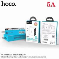 Hoco DC28 ชาร์จเร็ว ชุดชาร์จ ใช้สำหร Micro / Lighting /Type-C 2USB หัวชาร์จ+สายชาร์จ 5A ของแท้100%