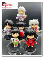 โมเดล อินุยาฉะ เทพอสูรจิ้งจอกเงิน Model Inuyasha มี 6 ตัวละคร? สินค้าพร้อมส่ง ขายยกเซ็ท? เก็บปลายทางได้