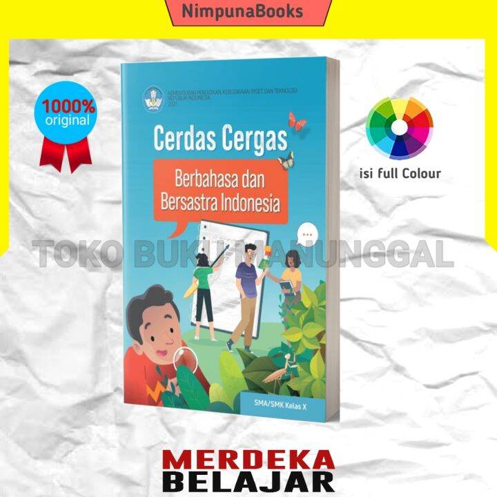 Buku Paket Cerdas Cergas Berbahasa Dan Bersastra Indonesia Kurikulum ...