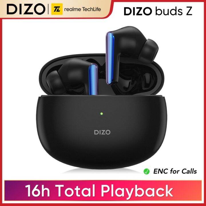 DIZO Buds Z Wireless tws Headphones Super Low Latency Bluetooth