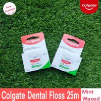 ไหมขัดฟันคอลเกต Colgate Dental Floss รสมิ้นท์ ยาว 25 เมตร