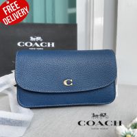 กระเป๋าสะพาย Coach Hayden Crossbody In Pebble Leather