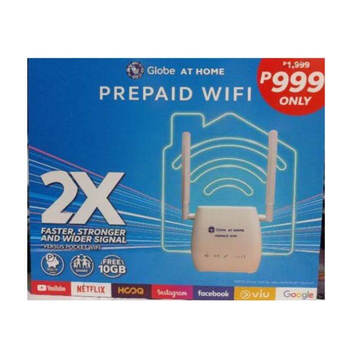 Globe home prepaid wifi (TOZED MODEL) 4g LTE Modem connect 510 divices