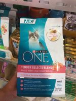 อาหารแมว อาหารแมวโต purina one tender selects blend สูตรแมวโต น้ำหนัก 380 กรัม พร้อมส่ง