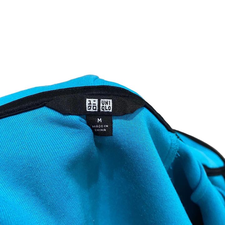 uniqlo-เสื้อคลุม-เสื้อกันหนาว-มีฮู้ด-ผ้าใส่สบาย-เฉดสีน้ำเงิน-สีไพลิน