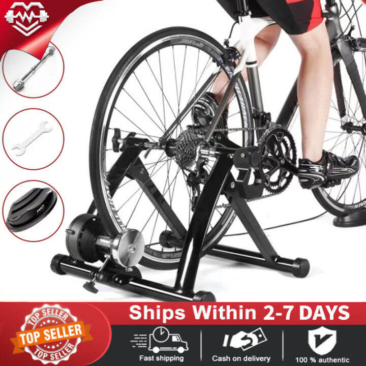 stationary bike stand exercise