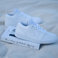 NIKE AIR JORDAN 1 LOW WHITE/WHITE/WHITE