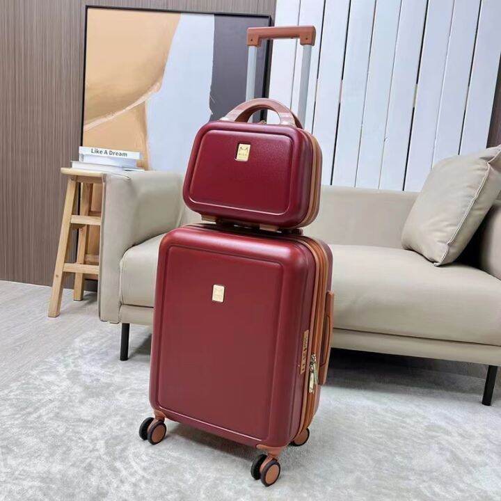 Exported to Japan Myer Fairy Luggage Expandable Lined Double Closed