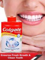 ผงขัดฟันขาวคอนเกต Colgate Toothpowder - With Calcium &amp; Minerals, Anti-Cavity, 100g Bottle EXP 10/2023