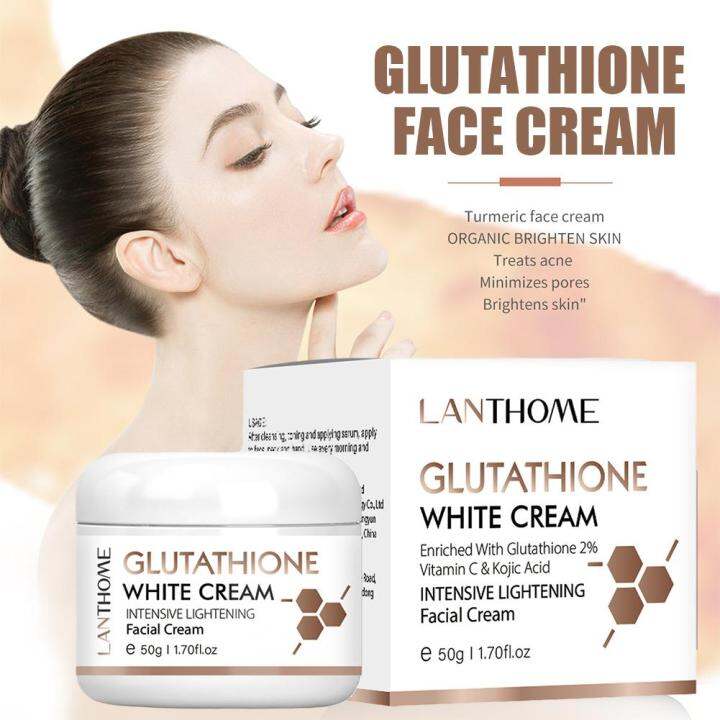 CINDYNAL Professional Glutathione Whitening Cream Face Skin Brightening ...