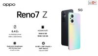 Oppo Reno 7Z 5G Ram 8/Rom 128 เครื่องใหม่ศูนย์ไทย ประกัน 1 ปี