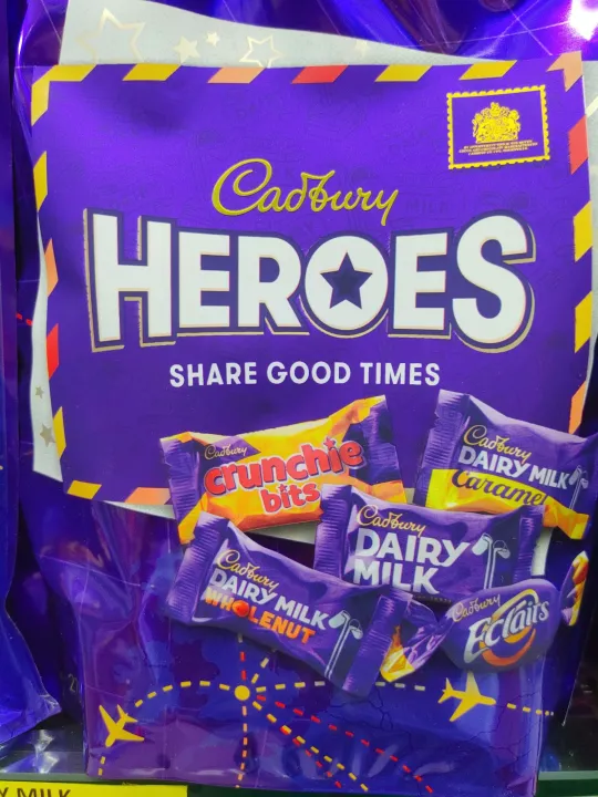 Coklat Langkawi Cadbury Dairy Milk Chocolate Caramel/Wholenut/Heroes