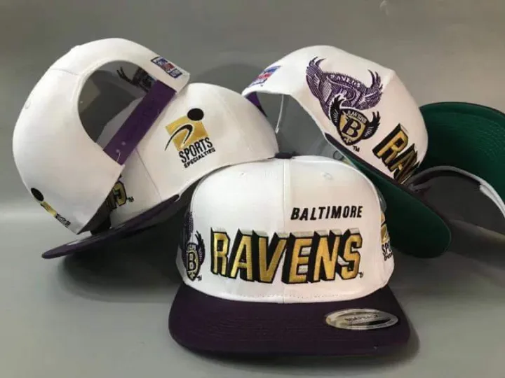 Vintage Baltimore Ravens Sports Specialties Shadow Snapback