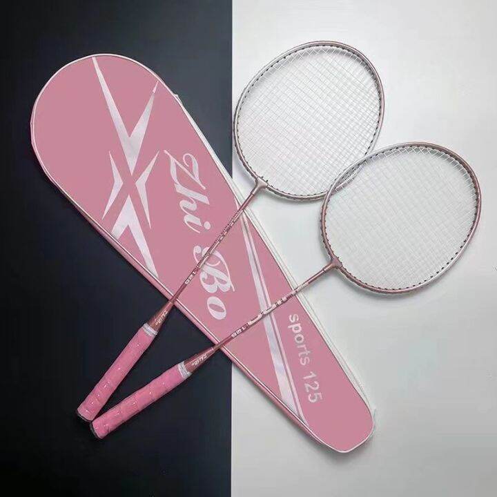 2pcs Badminton Racket Original Set 4U G5 24lbs With Bag Professional Badminton Racket Light and