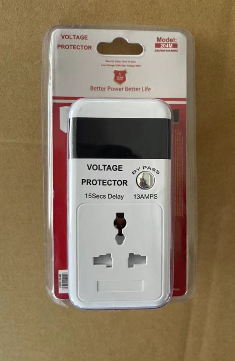 อุปกรณ์ป้องกันไฟตก-ไฟเกิน-voltage-protector-หน้าจอ-lcd-display