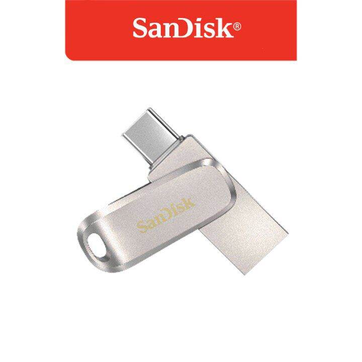 Sandisk Ultra Dual Drive Luxe 16gb 32gb 64gb 128gb 256gb Usb Type C Pendrive Otg Flash Drive