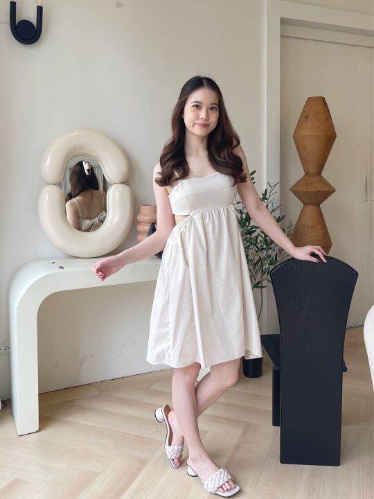 janine-dressy-by-dressylismm-เดรสซัมเมอร์ผูกหลัง