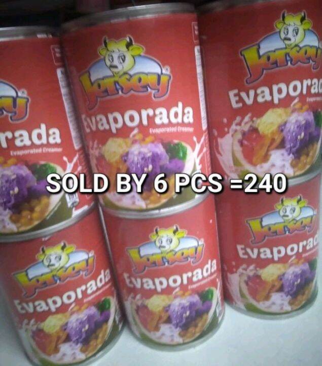 JERSEY EVAPORADA CREAMER MILK 6 PCS BUNDLE CAN Lazada PH