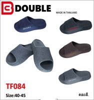 รองเท้าแตะยี่ห้อdoublfรุ่นtf084size40-45คละสี