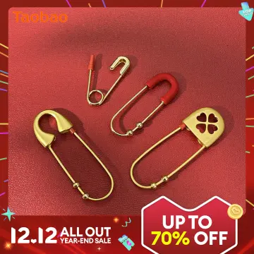 Gold Safety Pin - Best Price in Singapore - Nov 2023