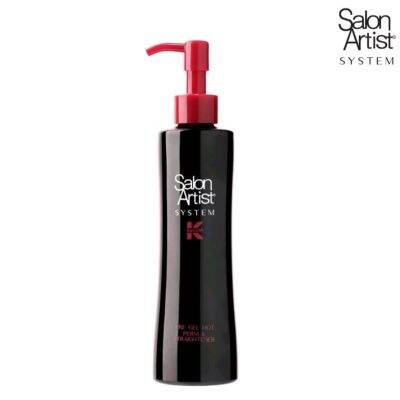 SALON ARTIST SYSTEM KERATIN PRE GEL HOT PERM &amp; STRAIGHTENINER ซาลอน อาร์ติส ซิสเต็ม เคราติน พรี เจล ฮอต  เพริมม สโตร์เทรนเนอร์ 200 มล. พรีเจลสำหรับผมดัดดิจิตอลและยืด แบบไม่ต้องล้างออก ป้องกันเส้นผมจากความร้อนได้อย่างดีเยี่ยม