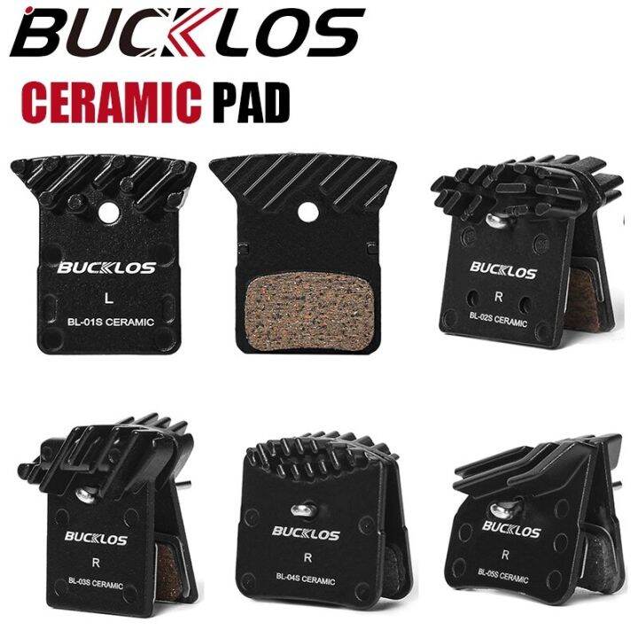 BUCKLOS Ceramic Brake Pads Bike MTB Hydraulic Brake Disc Pads Mountain