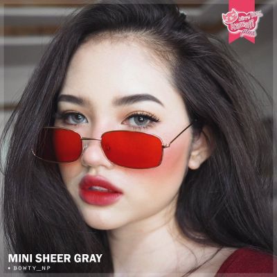 Mini Sheer( Brown, Gray ) /Kitty Kawaii​ คิตตี้ คาวาอิ สีน้ำตาล/สีเทา คอนแทค​เลนส์ contactlens  Kitty Kawaii​