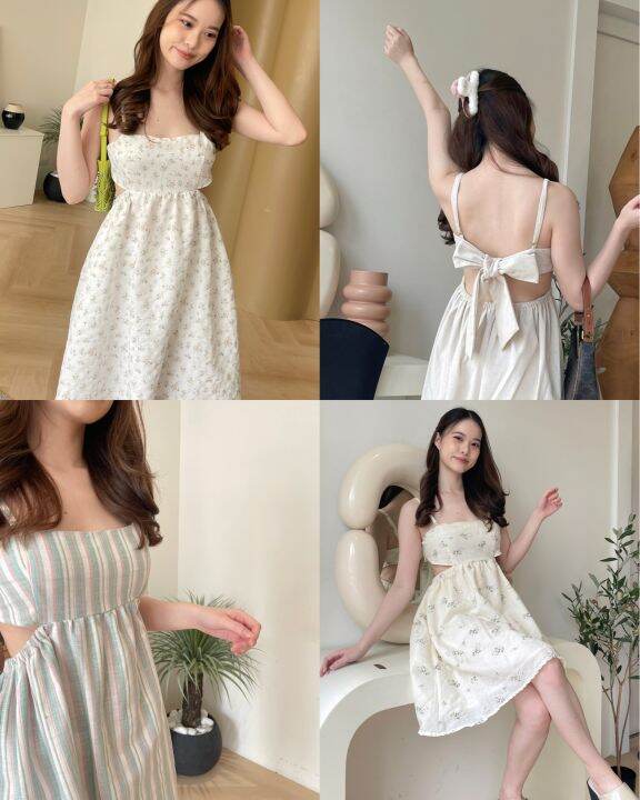 janine-dressy-by-dressylismm-เดรสซัมเมอร์ผูกหลัง