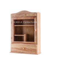 Simple Furniture ตู้ยาจีน ไม้ยางพารา