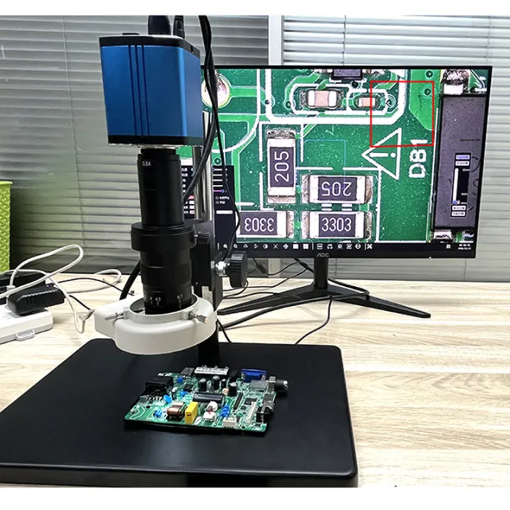 Autofocus Typec HDMI USB Video Auto Focus Industry Microscope Camera+