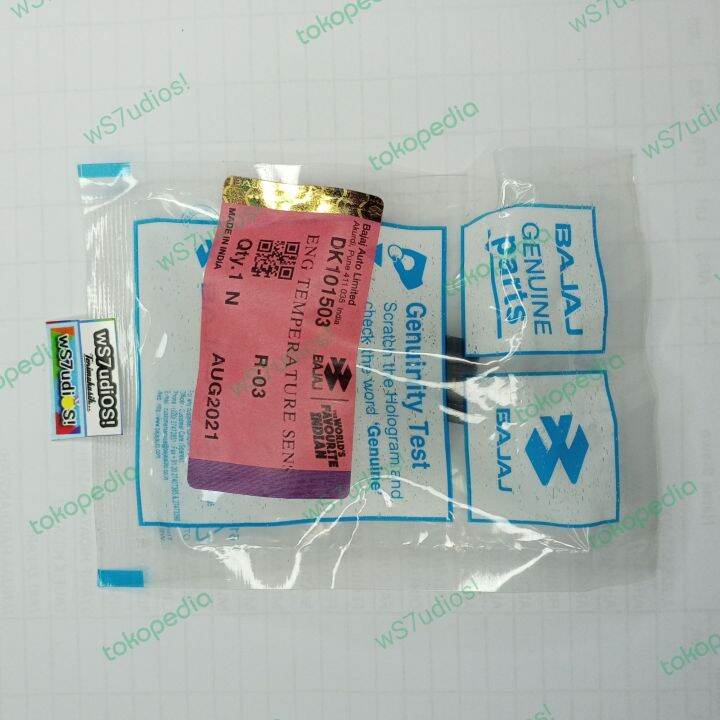 Engine Temperatur Switch Sensor Panas Thermal Mesin Bajaj Pulsar 220