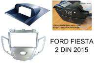 หน้ากากวิทยุ FORD FIESTA ปี2013-2016 สำหรับเปลี่ยนเครื่องเล่น 2DIN7"_18cm.(มีแถมสวิชต์ไฟจอดฉุกเฉินและ สวิทช์เปิด/ปิด แอร์