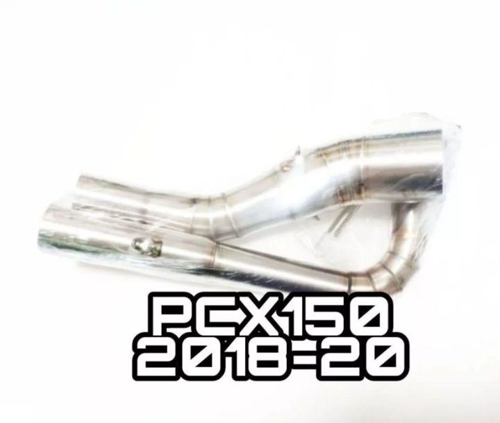 คอท่อ-pcx-150-ปี-2018-2020-งานสแตนเลส-พร้อมปลายท่อ-sc-moto-งานสวย-ลดราคากันไปเลยแบบสุดๆ
