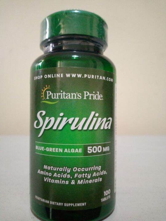 Spirulina BlueGreen Algae 500mg 100 tablets Lazada Indonesia