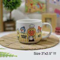 ?[พร้อมส่ง-001]  Anpanman อันปังแมน  สินค้าลิขสิทธิ์แท้ 100% จากญี่ปุ่น แก้วมัค เซรามิค ขนาด : 3 x 2.5 นิ้ว  ?รบกวนเช็คขนาดก่อนตัดสินใจนะคะ?