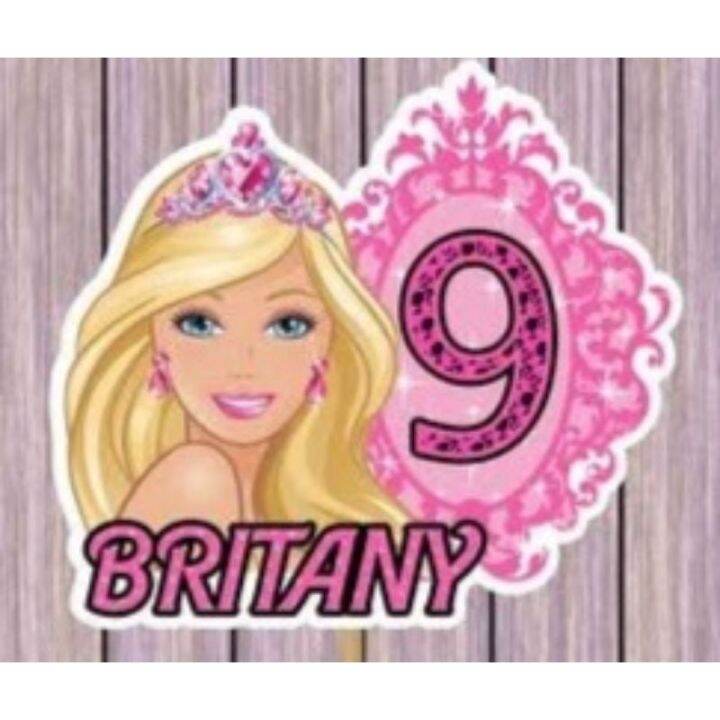 Barbie theme cake topper Lazada PH