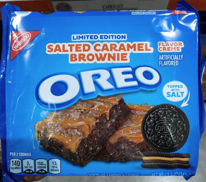 Oreo Salted Caramel Brownie (limited edition) Lazada PH