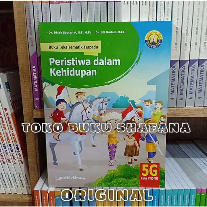 Buku Teks Tematik Terpadu 5g Yudhistira Kelas 5 Sdmi K13 Edisi Revisi Original Lazada Indonesia 