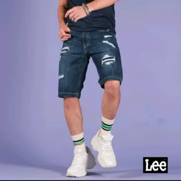 Lee denim 2025 shorts mens