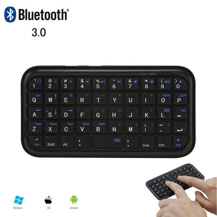 CHUYI Wireless Bluetooth 3.0 Mini Keyboard Portable 49 Keys Ultra Slim