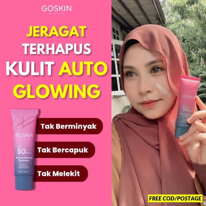 GOSKIN TONE UP GLOWING SUNSCREEN | Lazada