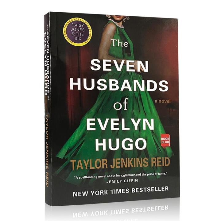 The Seven Husbands Of Evelyn Hugo โดย Taylor Jenkins Reid Novel  ปกอ่อนนิยายการหย่าร้างของผู้หญิงวันหยุดหนังสือโรแมนติกหนังสือรักภาษาอังกฤษหนังสือนิทานอ่านหนังสือของขวัญ  | Lazada.Co.Th