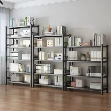 Stainless steel store bookshelf