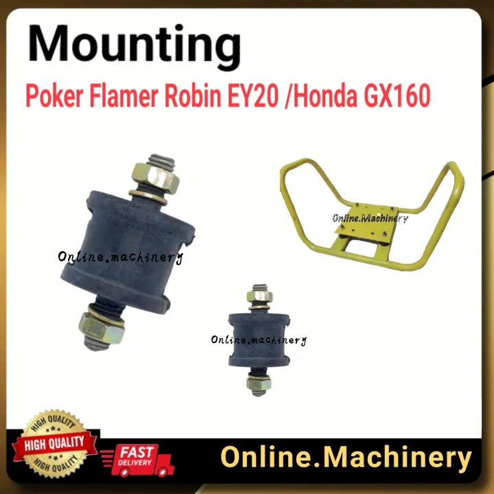 HEAVY DUTY Mounting For Engine Frame / Poker Frame Robin EY20 Honda ...