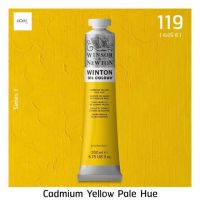 สีน้ำมัน Winsor and Newton 200 ml ( เบอร์ 8 ) สี 119 Cadmium Yellow Pale Hue