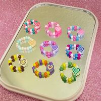 ♡̷̷̷ Colorful heart ring ♡̷̷̷