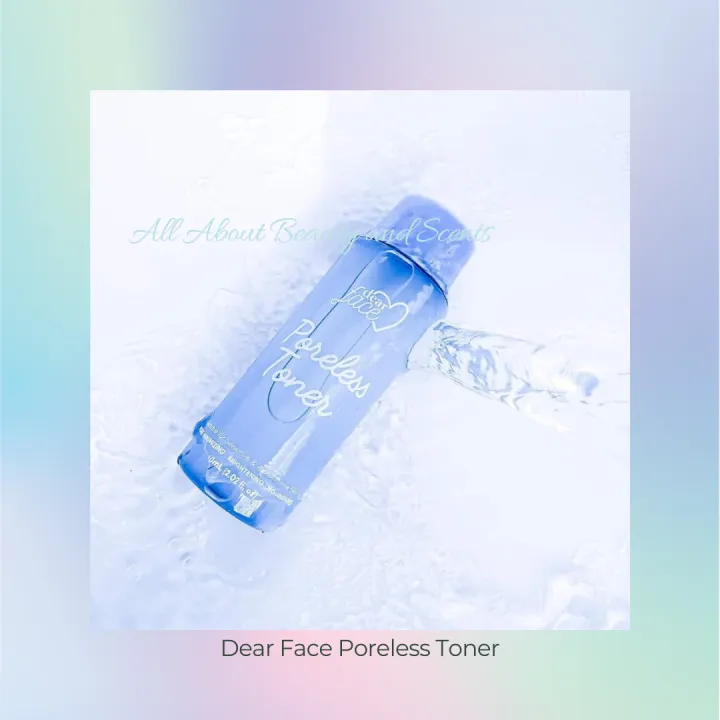 Dear Face Poreless Toner 60ml Lazada PH