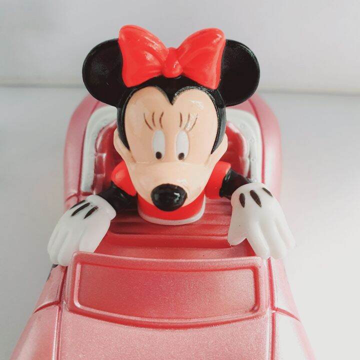 ของแท้ญี่ปุ่น-มินนี่เม้าส์ขับรถ-minnie-mouse-ของที่ระลึก-แมคโดนัล-mcdonald-ฉลอง-ครบรอบ-100-years-of-msgic-walt-disney-world